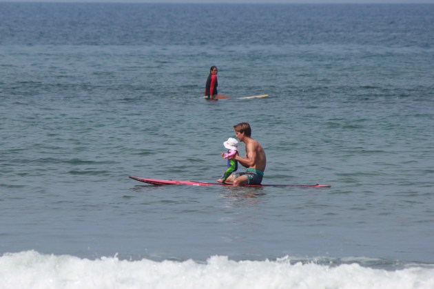 waiting for some waves