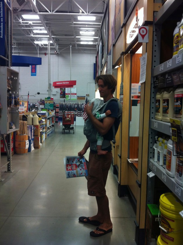 One of many naps in Lowes