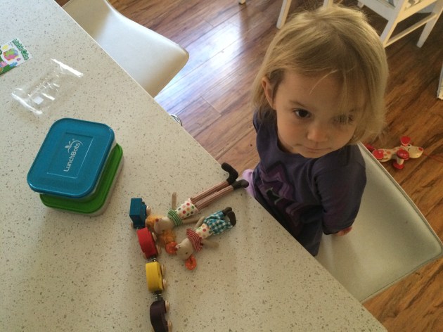 Here are the gifts I brought back for you from Caribou Baby. Caribou Baby is a store Mommy's childhood friend Adriane opened in Brooklyn. It's amazing. All natural and beautiful baby things!